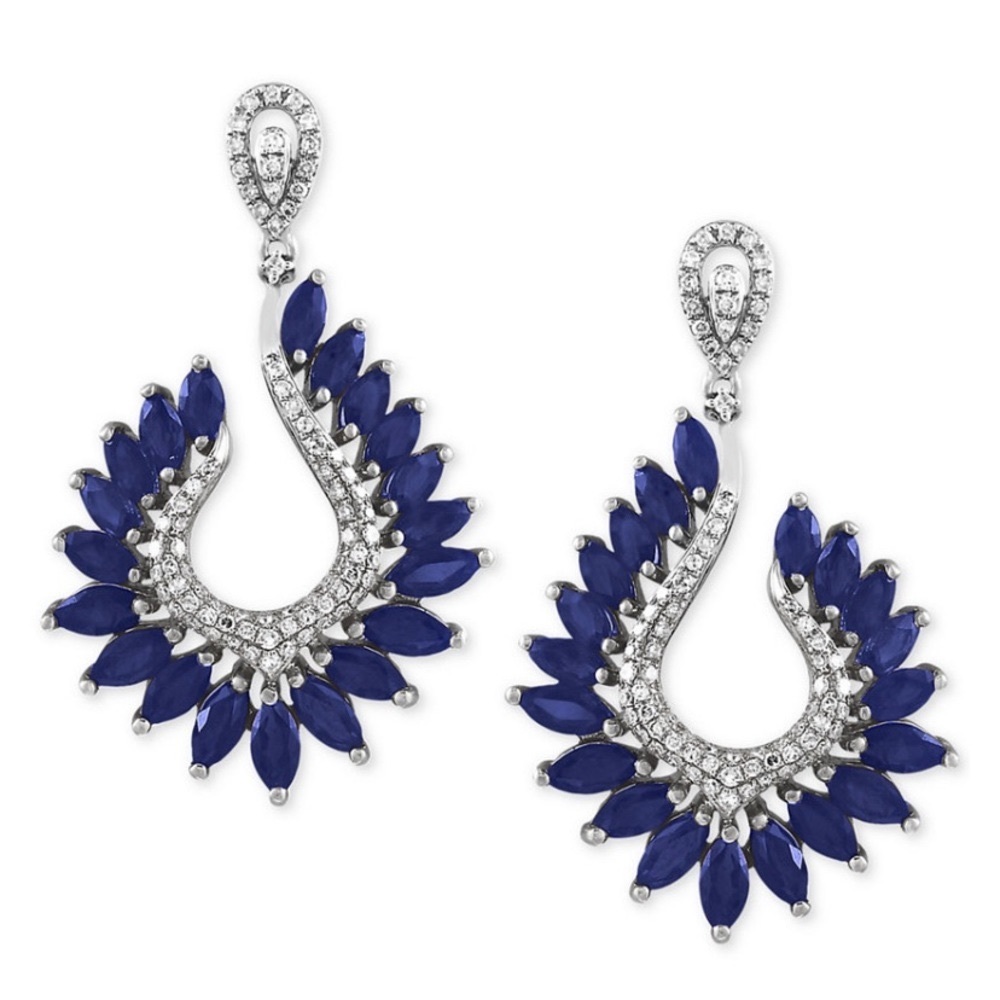 💝Day Sale! 
Royalé Bleu by EFFY® Sapphire & Diamond